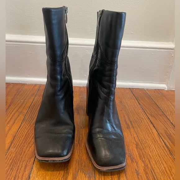 Franco Sarto Square Toe Mid-Calf Bootie - Picture 10 of 14